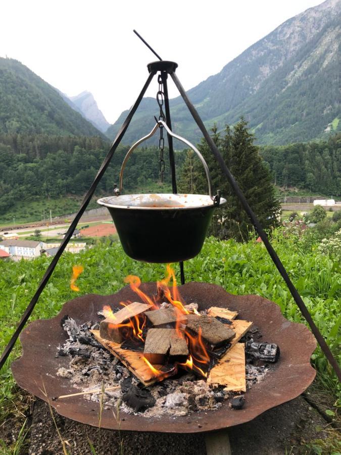 Ferienwohnung Im Nationalpark Gesaeuse Hieflau Esterno foto